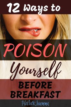 If you care about the way you feel TODAY start by looking at how you started today. Identify the sources of toxicity in your morning routine & what you can do about it. #toxicity #toxicchemicals #toxinfreehome #toxinfreeliving #toxinfreemakeup #toxinfreep Pregnant Diet, Health Nutrition, Holistic Living, Health And Fitness Tips