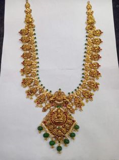 Gold Haram Designs Indian Latest, Latest Gold Haram Designs, Gold Haram Designs Indian, Gold Haram Designs, Gold Necklace Price, Haram Designs, Gold Haram, Short Necklaces