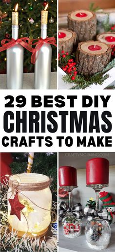 Looking to add a personal touch to your holiday décor? These 29 Easy Christmas Crafts for Adults to Make are perfect for a cozy, creative holiday season! From DIY snow globe jars and rustic ornaments to painted wooden signs and holiday candle holders, these crafts are as fun to make as they are beautiful to display. Whether you’re decorating your home or creating heartfelt gifts, these simple yet stunning projects bring festive charm without the fuss. Easy Christmas Crafts For Adults Simple Diy Gifts, Snow Globe Jars, Easy Christmas Crafts For Adults, Globe Candle Holder, Holiday Candle Holders, Christmas Cakes Easy, Diy Snow, Painted Wooden Signs, Diy Snow Globe