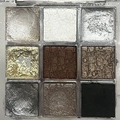 Used Eyeshadow Palette, Gray And Brown Aesthetic, Palettes Aesthetic, Makeup Aesthetic Products, The Marias, Palette Aesthetic, Silver Aesthetic, Makeup Pallets, Makeup Palettes