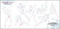 Fairy Drawing Reference, Fairy Drawing, Fantasy People, Some Drawings, Fairy Drawings, Figure Reference