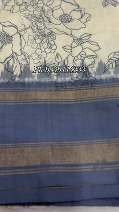 Nainasilks | Beautiful ikkat pattu kanchi border with kalamkari digital print handloom saree | Instagram Kalamkari Digital Print, Quick Saves