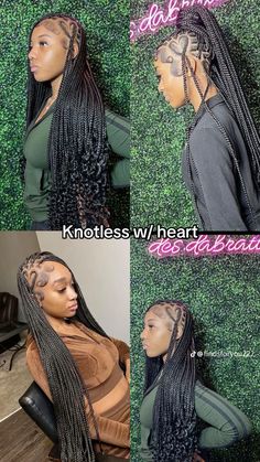 Hair Braid Designs, Hairstyle Names, Lemonade Braids Hairstyles, Braid Designs, Protective Hairstyles Braids, Pretty Braided Hairstyles, Goddess Braids, Protective Hairstyles, Protective Styles