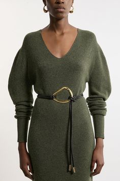 Fall '24: Allow Our Latest Collection Of Autumn Pieces To Inspire You For The Season Ahead. Feel Confident In Our Midi Dress, Made In Soft Alpaca Wool Knit Fabric, Featuring An Ultra Minimal Design, With A Relaxed Silhouette That Cinches At The Waist, And A V Neckline. Style It With Block Heels Or Ankle Boots For A Look Perfect For Days Out, Then Wear It With Heeled Boots Or Strappy Heels For An Evening Look. Alpaca Wool Blend Full Sleeve Ribbed V Neck Knit Dress High Quality, Alpaca Wool Fabric Comfortable, Figure Hugging Fit Unique, Wide Sleeves Deep V Neckline Textured, Ribbed Detailing Petite Wedding Guest Dresses, Plus Size Workwear, Plus Size Formal, Petite Coat, Plus Size Coats, Winter Coats Jackets, Fall Outfits For Work, Cream Dress, Alpaca Wool