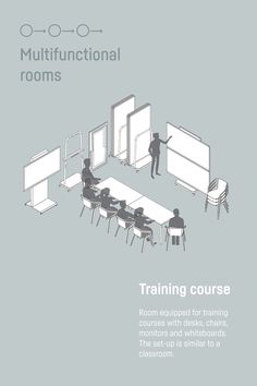 an info sheet describing the training course