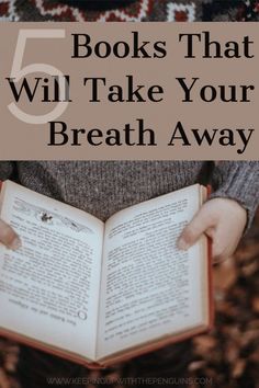 5 Books That Will Take Your Breath Away — Keeping Up With The Penguins Personal Mission, The Penguins, The Bell Jar, Reading Time, Reading Recommendations, Book Review, Book Recommendations