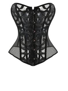 Del spandex/Encaje Fajas Body Corset, Corset Steampunk, Corset Underbust, Mode Hippie, Top Bustier, Leather Bustier