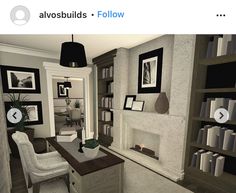 Blox Burg House Ideas Interior, Bloxburg Brick House Ideas, Mansion Living Room Bloxburg, Bloxburg House Entryway Ideas, Bloxburg House Black And White, Bloxburg Modern Floor Plan, House Design Interior Bloxburg, Bloxburg Modern Library