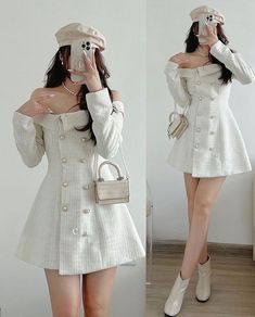 2024 Prom, Pakaian Feminin, Cute Dress Outfits, Korean Fashion Dress, Mode Kpop, Foto Poses, Dresses 2024, Looks Chic, Really Cute Outfits