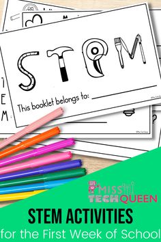 Incorporating STEM into your classroom can seem like a daunting task. However, it doesn't have to be. These beginning of the year STEM and STEAM activities are perfect for the first weeks of school. Whether you are a classroom teacher or a STEM teacher lay the foundation for the year with these hands-on #STEM lessons and activities your students will love. Find everything you need for back to school in this article: Back to School STEM Ideas. #MissTechQueen #STEAM #ElementarySTEM #STEMLab Back To School Steam Activity, Stem Classroom Activities, Stem Back To School Activities, Stem Centers Elementary, Stem For First Grade, September Stem Activities Elementary, Back To School Stem Activities