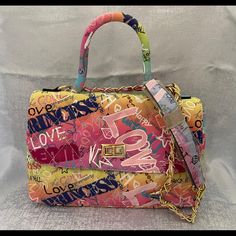 Gorgeous Elegant & Casual Colored Handbag. Combine With Any Outfit. New! Smoke Free Home Fast Shipping Feel Free To Ask Questions. Check Out My Other Listings For Bundle Discounts. Thank You For Looking! Chic Multicolor Satchel With Detachable Strap, Trendy Multicolor Shoulder Bag With Detachable Strap, Colorful Party Bags For Summer, Chic Multicolor Bags With Detachable Handle, Chic Multicolor Satchel With Handles, Chic Multicolor Satchel With Detachable Handle, Chic Multicolor Crossbody Satchel, Chic Multicolor Crossbody Bags, Trendy Multicolor Bags With Detachable Handle