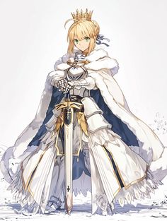 Arturia Pendragon, Stay Night, Fate Stay Night, Moon Art