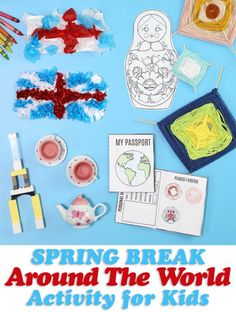 spring break around the world activity for kids