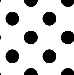 a black and white polka dot pattern