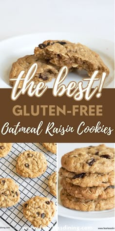 the best gluten - free oatmeal raisin cookies