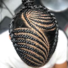 Straight Back Cornrows With Beads, Braids On Men, Boy Braid Styles, Back Braids, Cornrows With Beads, Cornrow Braids Men, Straight Back Braids, Mens Twists Hairstyles, Boy Braids