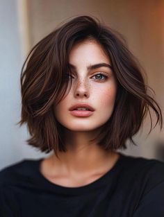 Best Bob Haircuts for Round Faces to Enhance Your Features Choppy Bobs, Medium Bob Haircut, Wavy Bob Haircuts, Choppy Bob Haircuts, Oval Face Haircuts, Wavy Bob Hairstyles, Chin Length Hair, Shoulder Length Hair Cuts, Best Short Haircuts