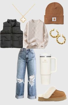 Cold Winter School Outfits, Outfits For 56 Degree Weather, Thanksgiving Outfit Aesthetic Comfy, Outfit Ideas For Teen Girls Winter, Casual Winter Outfits For School, Cute Teenage Winter Outfits, Birthday Outfits For School Winter, Cute Casual Winter Outfits Aesthetic, Cute Outfits For School In Winter