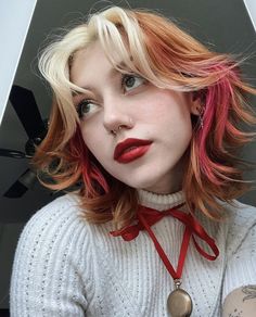 Kailee Morgue, Fire Hair, Dyed Hair Inspiration, Paris Love, Alternative Hair, My Favorite Color, Dye My Hair, Hair Dye Colors