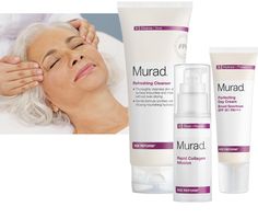 Anti-Aging Facial: Reveal vibrant, younger-looking skin with our targeted Murad Anti-Aging Facial.  Appropriate for all skin types, concentrated glycolic acid provides maximum exfoliation. Anti Aging Facial, Younger Looking Skin, Glycolic Acid, Spa Services