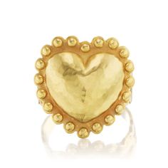 Christina Alexiou Jewelry for Sale | Muse x Muse Gold Heart Ring With Heart Charm, Yellow Gold Open Heart Ring With Heart Charm, Yellow Gold Heart Ring With Charm, 14k Gold Heart Ring With Heart Charm, Heirloom Yellow Gold Heart Ring For Valentine's Day, Gold Heart-shaped Signet Ring Stamped 14k, Heart-shaped Yellow Gold Signet Ring Stamped 14k, Yellow Gold Heart Shaped Signet Ring Stamped 14k, Stamped 14k Yellow Gold Rings For Valentine's Day