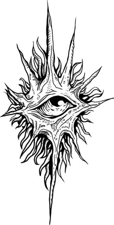 an all seeing eye tattoo design