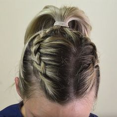 Easy Tied Back Hairstyles, Simple Business Casual Hairstyles, Nurse Updo Hairstyles Simple, Braids For Nurses Easy Hairstyles, Quick Up Dos For Work, Simple Hair Up Styles For Work, Easy Hairdos For Work, Hairstyles For Medical Field, Er Nurse Hairstyles