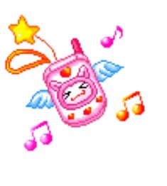 an old school computer game character flying through the air with music notes and stars around