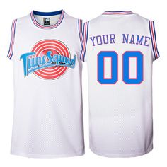 custom space jam tune squad - white basketball jersey for men and kids Lola Space Jam, Tune Squad Jersey, Space Jam Jersey, Bugs And Lola, Spirit Days, Halloween Parejas, Popular Costumes, Jersey Collection, Tune Squad