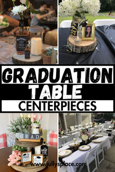 Graduation Party Centerpieces Graduation Party Ideas For Tables, Graduation Party Decor Male, Graduation Centerpieces For Boy, High School Graduation Party Decorations Diy, Graduation Party Decorations 2024, Open House Table Decorations Graduation, Graduation Table Party Ideas, Graduation Open House Centerpieces, Graduation Party Balloon Centerpieces