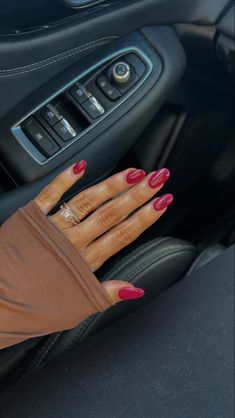 Winter Color Nails, Nail Ideas For Autumn, Fall Nails Designs, Trendy Fall Nails, Berry Nails, Acrylic Nail Ideas, Ideas For Autumn, Navy Nails, Ready For Autumn