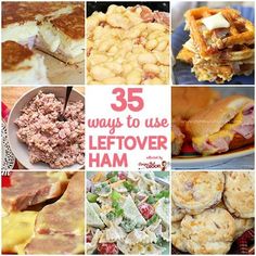 there are many different foods that can be found in the ham cookbook, and it's easy to make