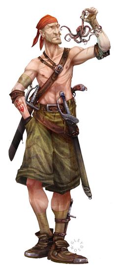 ❤️ Pirates Character, Theodore Robinson, Savage Worlds, Pirate Art, Heroic Fantasy, Pirate Life, Human Male, Dnd Art, Arte Fantasy