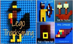 lego thanksgiving pictures with the words lego thanksgiving