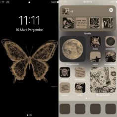 an iphone screen showing the home screen and icons