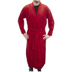 This is the authentic made-in-Canada gentleman's robe crafted from genuine Viyella 80% long staple cotton and 20% Australian merino wool blend fabric, renowned for over two centuries for its soft hand, warmth, color fastness, and durability. Hailed as the world's first branded fabric, a heritage that can be traced back to 1784. Solid red with navy piping Shawl collar Belted waist One chest pocket Two front waist pockets Rounded cuff Crafted from 80% long staple Pima cotton and 20% Australian mer Dog Socks, Brown Dog, Mens Wear, Solid Red, Soft Hands, Soft Hand, Shawl Collar, Pima Cotton, First World