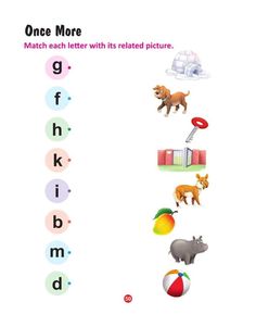 the letter j is for animal and other animals in this worksheet, which includes pictures