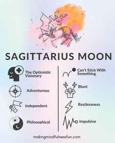 the sagitaruus moon and its meanings