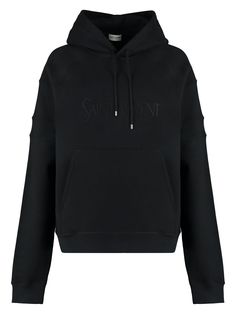 1000 SAINT LAURENT COTTON HOODIE Hoodie For Women, Black T Shirts, Sweaters Knitwear, Hoodies For Sale, Cotton Hoodie, Denim Pant, Denim Top, Womens Fall, Clothing Women