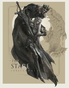 Dnd Paladin, Dark Souls Art, Character Poses, Mythological Creatures, Scary Art, Sketchbook Inspiration, Monster Art