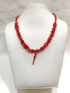 "Genuine red or natural coral Beaded strand Silver necklace 16\"+2\" inch Metal -  Silver  Gemstone - Natural Coral Weight - 110 Crts length -  16\" Inches adjustable To 18\" Inches" Natural Coral, Coral Necklace, Wedding Jewellery Necklace, Coral Beads, Bead Strand, Wedding Necklace, Chain Styles, Hippie Boho, Necklace Etsy