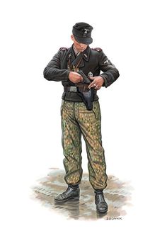 Army Drawing, Army Poster, German Uniforms