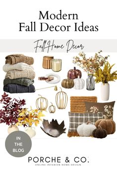 fall decor ideas in the pooche & co