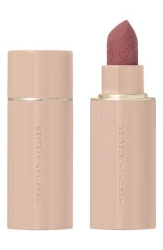 What it is: A hydrating matte lipstick with a dreamy, airy feel and vivid, clean pigment for lips that feel as good as they look.What it does: Plump, nourish and smooth with a blend of peptides, vitamins C and E and Hydro Suede Technology. The lipstick is formulated with a volumizing, moisture-locking system that delivers matte pigment without drying or feathering.Key ingredients:- Hyaluronic acid: made with three different sizes of hyaluronic acid for optimal hydration. It attracts lip-plumping Lipstick On Lips, Hidden Mirror, Westman Atelier, Holiday Lip, Vitamins C, Hair Care Gifts, Lip Plumping, Fall Wardrobe Essentials, Rollerball Perfume