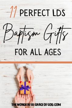 These 11 LDS Baptism Gifts are great for boys, girls, men and women! They are thoughtful gifts that also can inspire them to grow in their faith. #ldsmotherhood #ldschurch #ldsbaptismgifts #baptismgifts #mormonmom #ldsbaptism Baptism Ideas Decoration, Lds Baptism Gifts, Baptism Presents, Baptism Gifts For Boys, Best Gifts For Boys, Lds Gifts, Getting Baptized