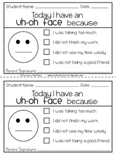 Behavior Calendar, Child Discipline, Transitional Kindergarten, Behaviour Management, Class Management, Classroom Behavior, Classroom Rules