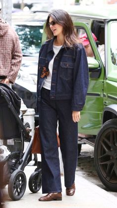 Kendall Jenner Street Style Aesthetic, Kendall Jenner Denim Outfit, Outfit Inspo Kendall Jenner, Kendall Jenner Recent Outfits, Kendall Fall Outfits, Fall Outfits Kendall Jenner, Kendall Jenner Autumn Style, Kendall Jenner Fall Style, Kendall Jenner 2024 Street Style