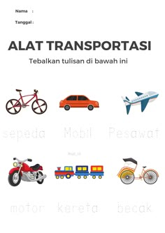 an image of the cover of a book with different types of vehicles and bikes on it