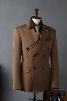 Brown Suits For Men Wedding Classy, Suits For Men Wedding Classy, Brown Suits For Men Wedding, Suits For Men Wedding, Brown Suits For Men, Mens Suit Colors, Dad Fits, Suit For Men Wedding, Dream Closet Design