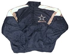 Men's Vintage 1990s Gameday DALLAS COWBOYS NFL Pullover Jacket Size Medium. Condition is "Pre-owned". Great condition! One minor scrape. Checkout my other items and feedback! 90s Style Long Sleeve Windbreaker For Fall, 90s Style Long Sleeve Fall Windbreaker, 90s Style Winter Windbreaker For College, 90s Style Winter Windbreaker, Throwback Long Sleeve Windbreaker For Fall, Fall Throwback Long Sleeve Windbreaker, 90s Style Fall Windbreaker, Cowboys Nfl, Pullover Jacket